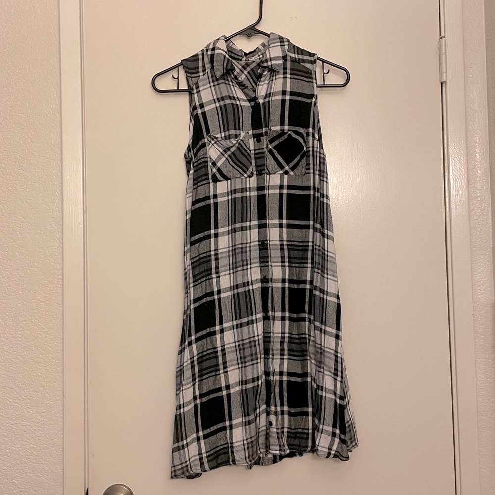 Target Plaid Sleeveless Dress